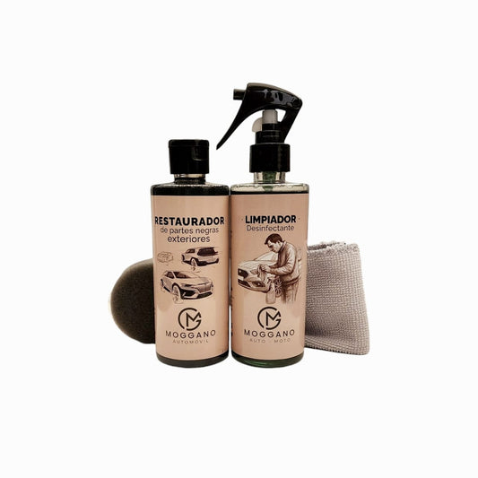 🧼✨ Kit Limpieza y Restauración de Partes Negras