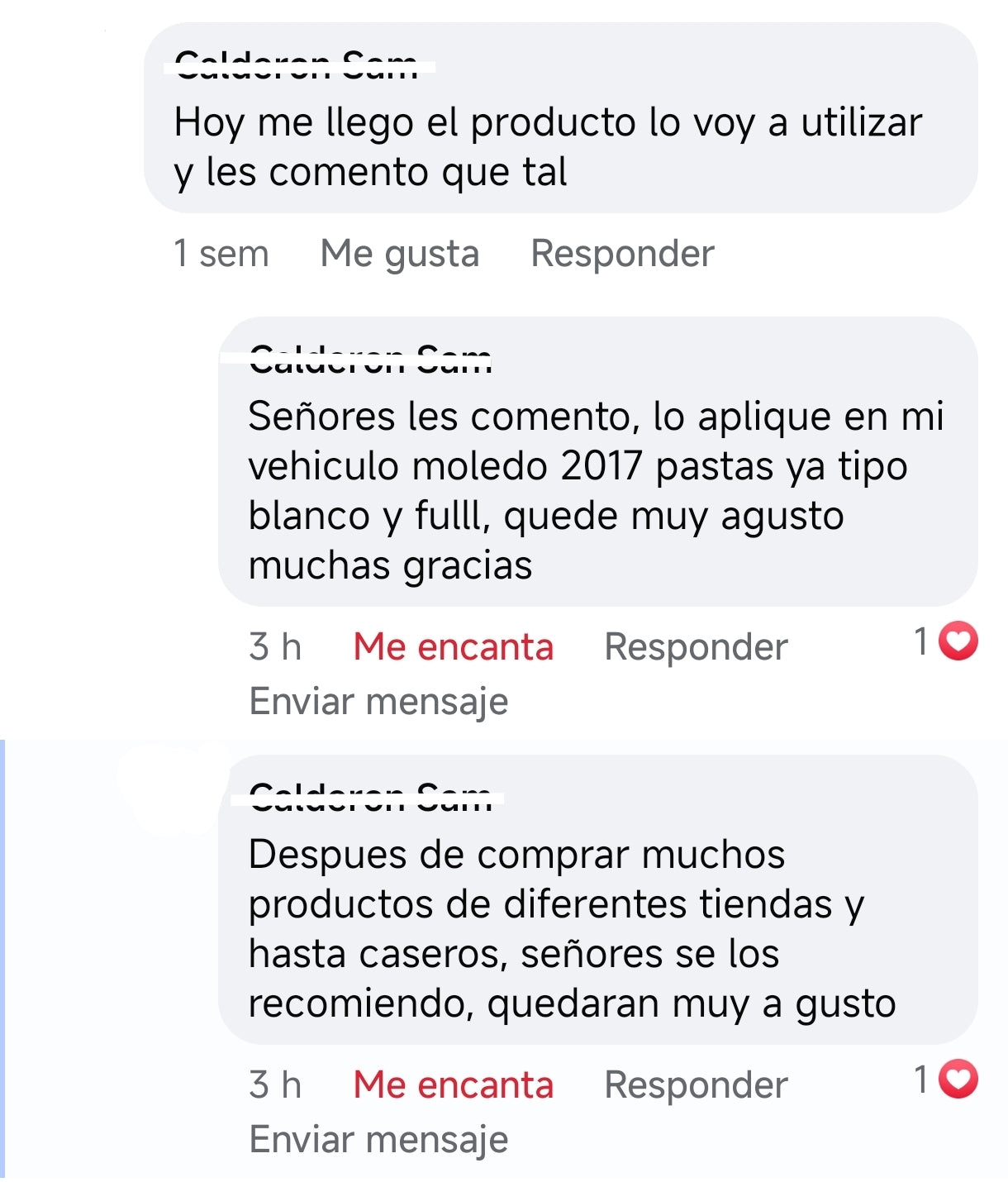 Restaurador de Partes Negras Externas