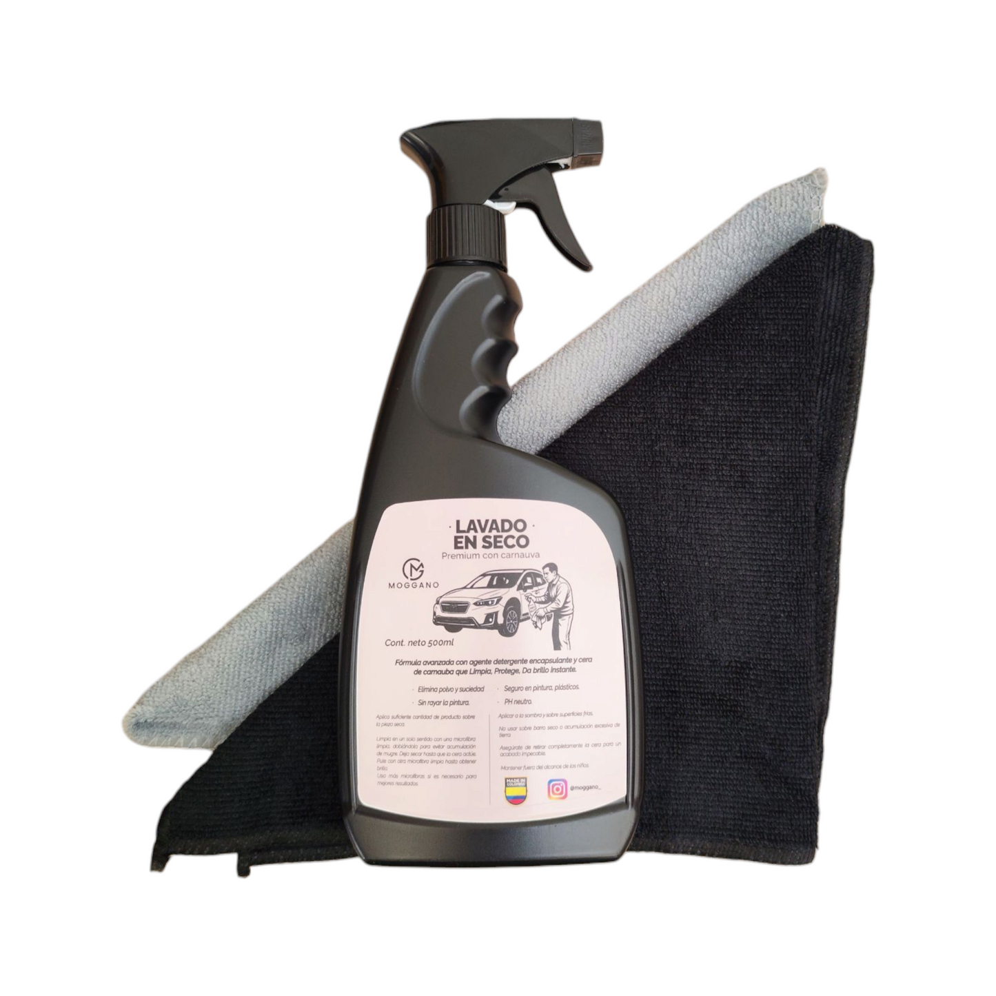 💧 Lavado en Seco Premium con Carnauba (500 ml)