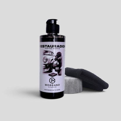 🚗 Kit Restauración Vidrios + Partes Negras