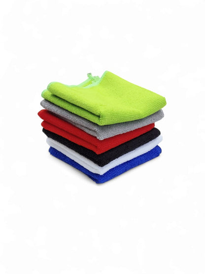 🧽 Set de 6 Paños de Microfibra Premium para Autos y Motos 🚗🏍️✨